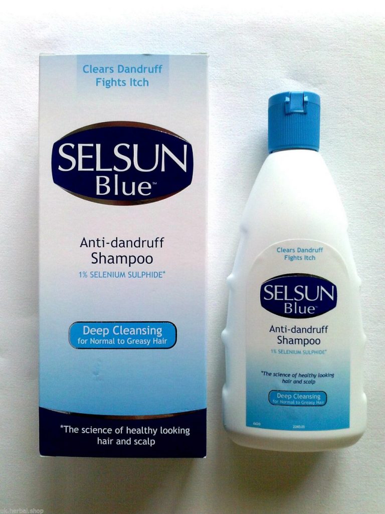 شامبو سلسن بلو Selsun blue shampoo