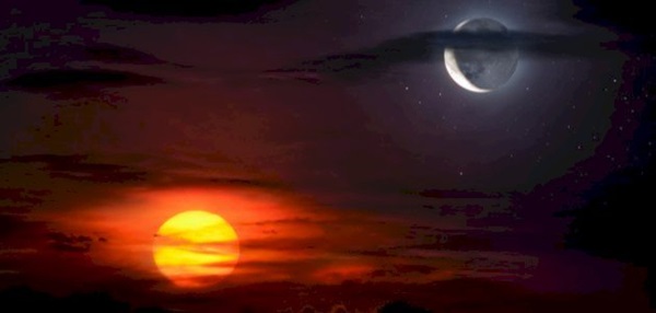 تفسير رؤية الشمس والقمر مجتمعين