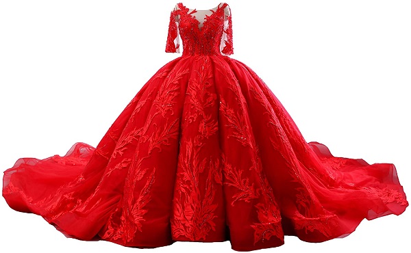 تفسير حلم لابسة فستان أحمر طويل للعزباء